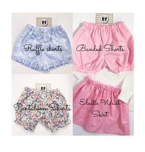 Load image into Gallery viewer, Purple Pique with White Bitty Dot Custom Bottoms